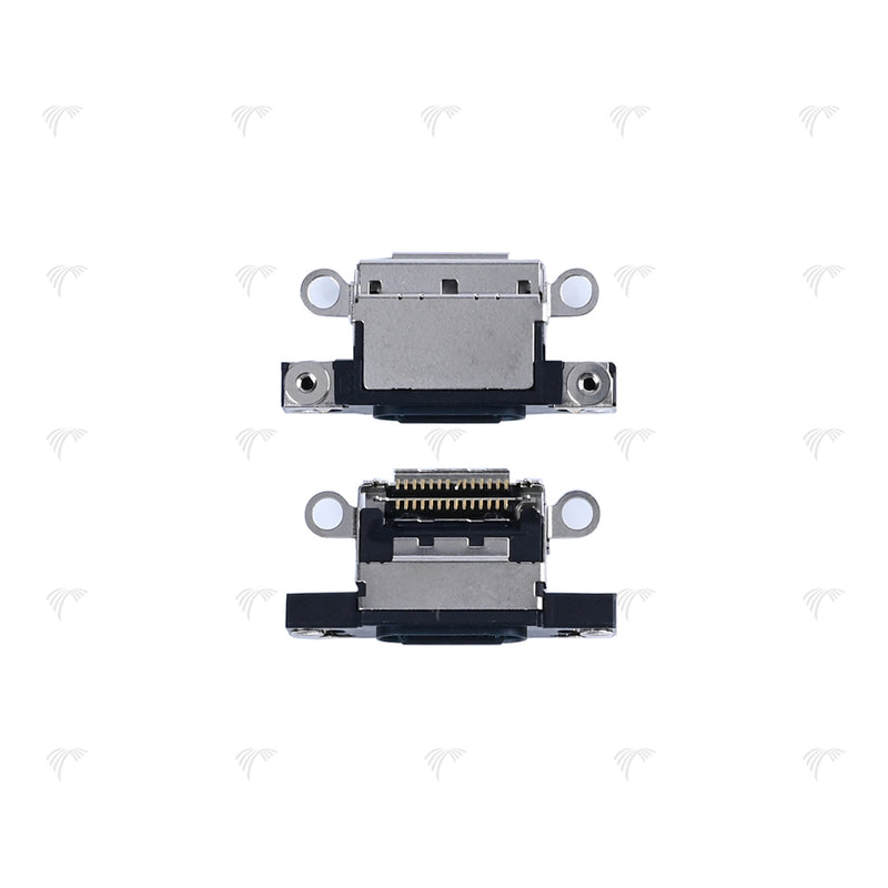 For iPhone 16, 16 Plus System Charging Port Black (10-Pack)
