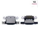 For Apple iPhone 16, 16 Plus System Charging Port Black (10pcs)