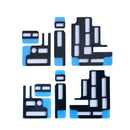 For iPhone 16 Pro, 16 Pro Max Mainboard Inline Insulator Sticker 5 Piece Set (10-Pack)