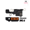 For Apple iPhone 16 Loudspeaker And Microphone Mesh Set Black Compatible (10pcs)