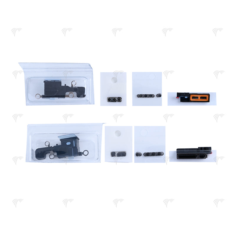 For Apple iPhone 16 Loudspeaker And Microphone Mesh Set Black Compatible (10pcs)