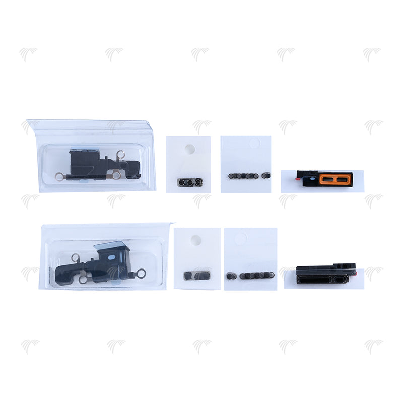 For Apple iPhone 16 Loudspeaker And Microphone Mesh Set White Compatible (10pcs)