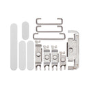 For Apple iPhone 16, 16 Plus Side Button Set White Compatible (4pcs）