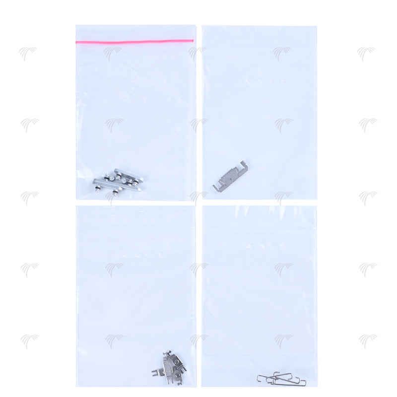 For iPhone 16, 16 Plus Side Button Set (4 Pcs) White