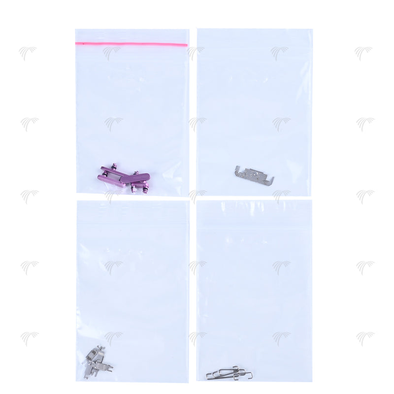 For iPhone 16, 16 Plus Side Button Set (4 Pcs) Pink