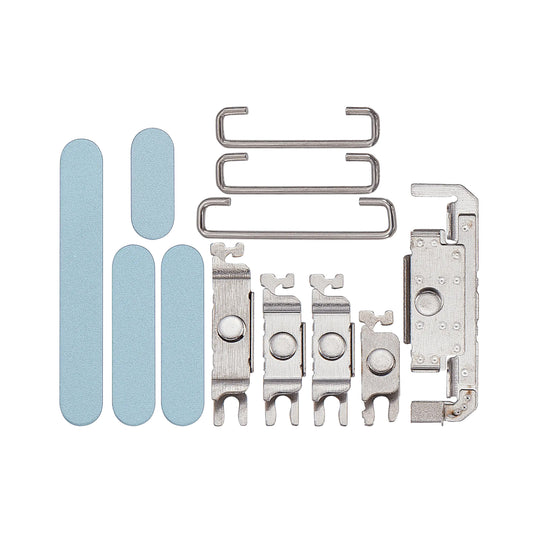 For Apple iPhone 16, 16 Plus Side Button Set Teal Compatible (4pcs）