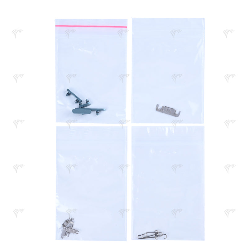 For iPhone 16, 16 Plus Side Button Set (4 Pcs) Teal