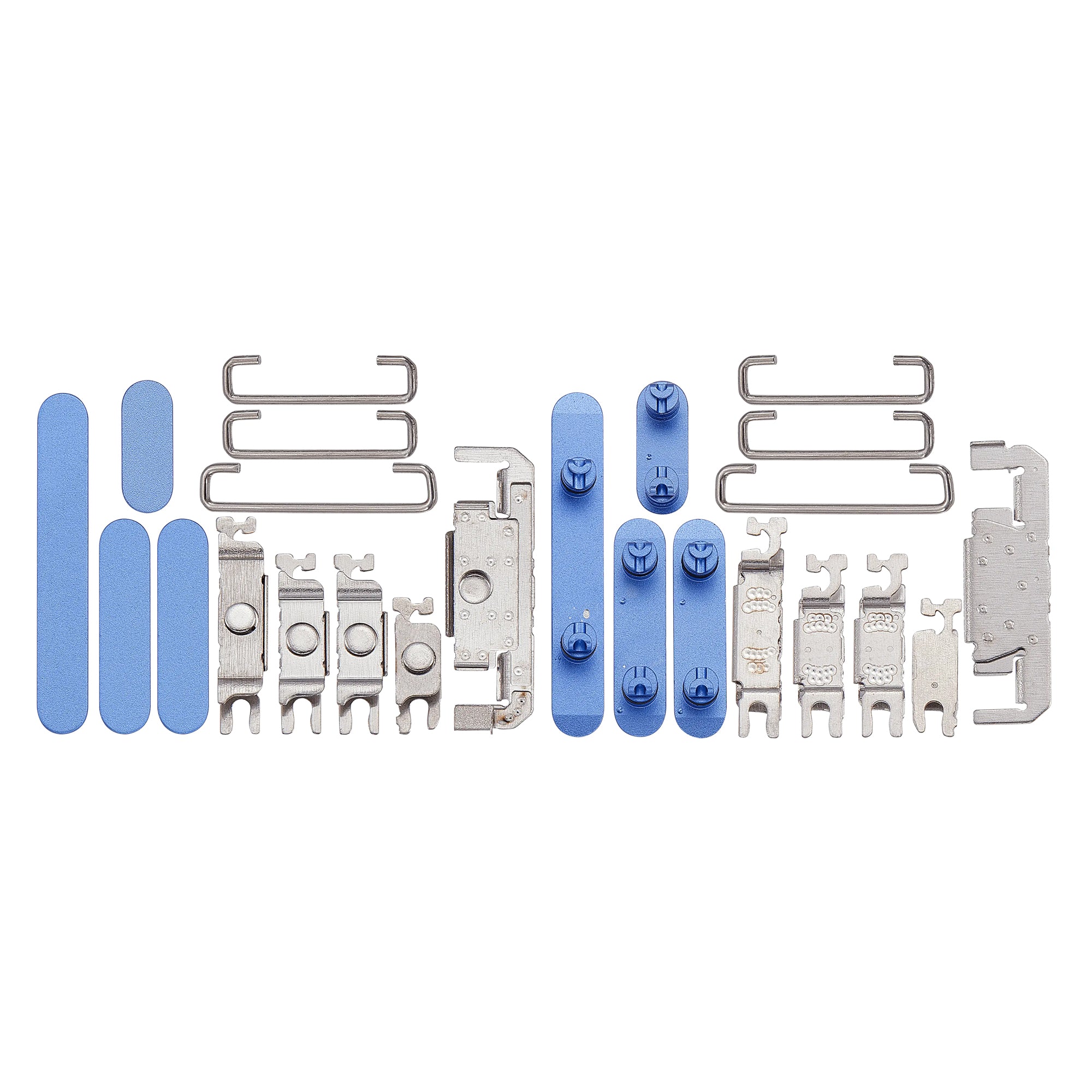 For Apple iPhone 16, 16 Plus Side Button Set Ultramarine Compatible (4pcs）