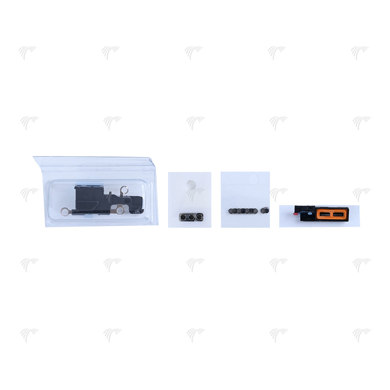 For iPhone 16 Plus Loudspeaker, Microphone Mesh Black Compatible (10pcs)