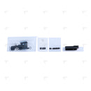 For Apple iPhone 16 Plus Loudspeaker And Microphone Mesh Black Compatible (10pcs)