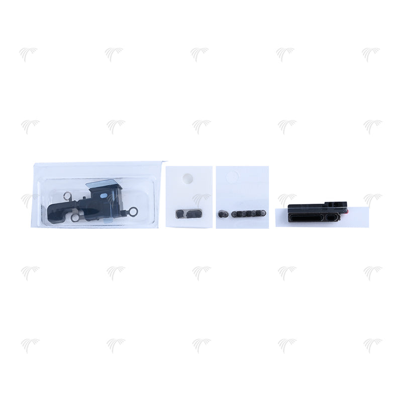 For iPhone 16 Plus Loudspeaker, Microphone Mesh Black Compatible (10pcs)