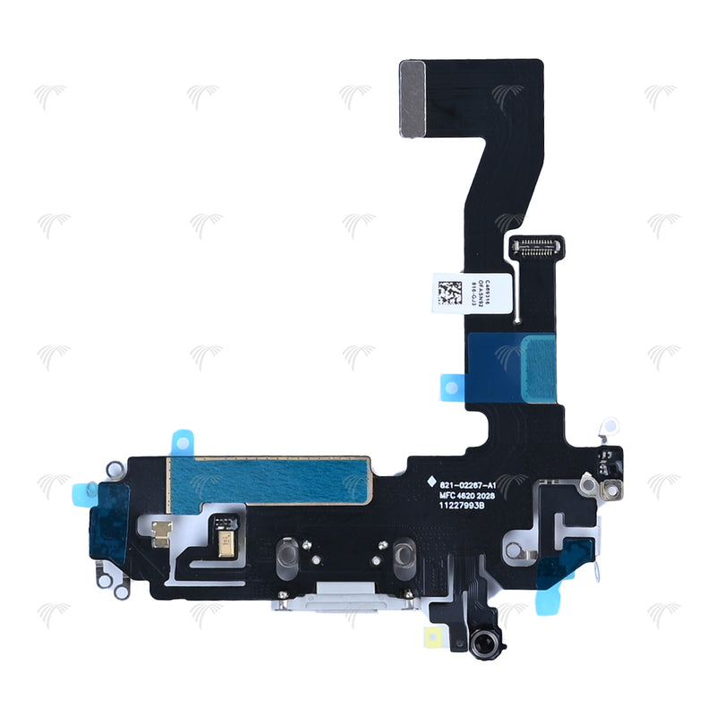 For iPhone 12, 12 Pro System Charging Board White Compatible