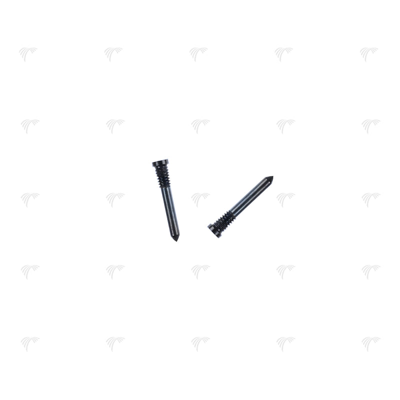 For iPhone 16, 16 Plus, 16 Pro, 16 Pro Max Bottom Screws Black (100-Pack)