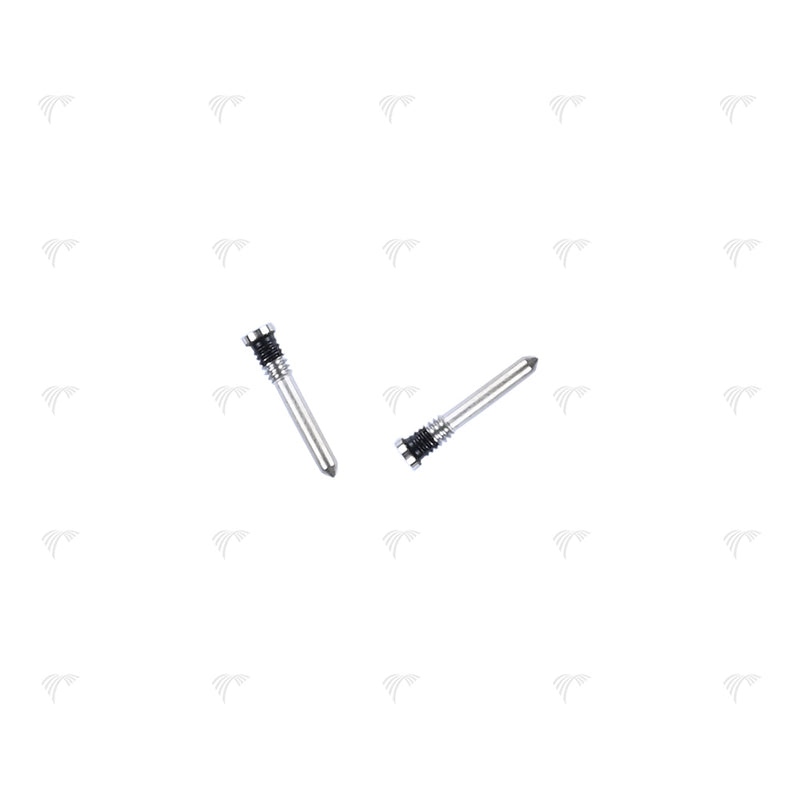 For iPhone 16, 16 Plus, 16 Pro, 16 Pro Max Bottom Screws Silver (100-Pack)
