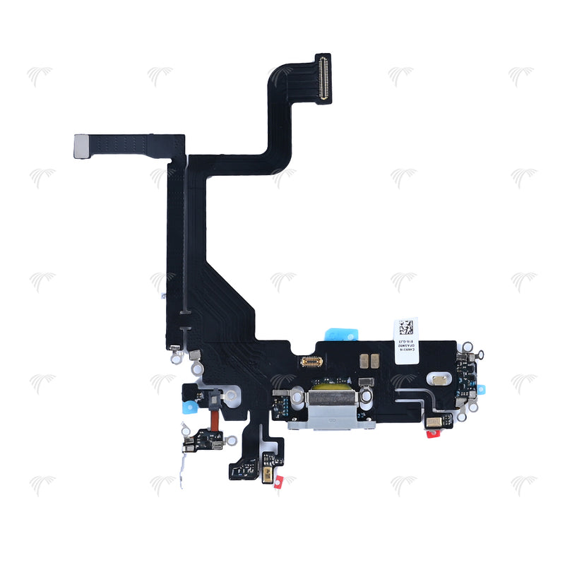 For iPhone 13 Pro System Charging Board Silver Compatible