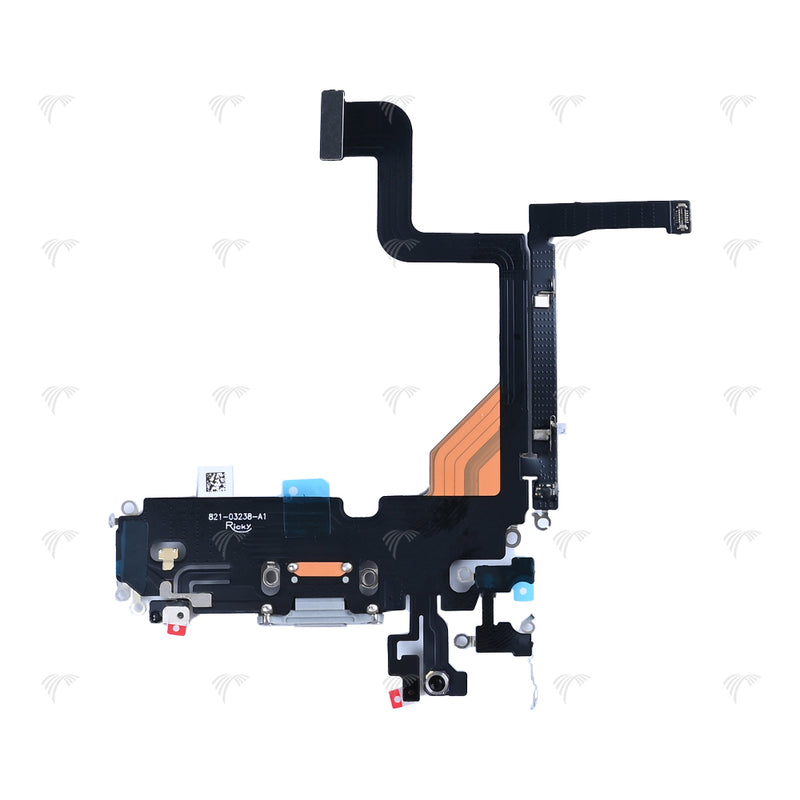 For iPhone 13 Pro System Charging Board Silver Compatible