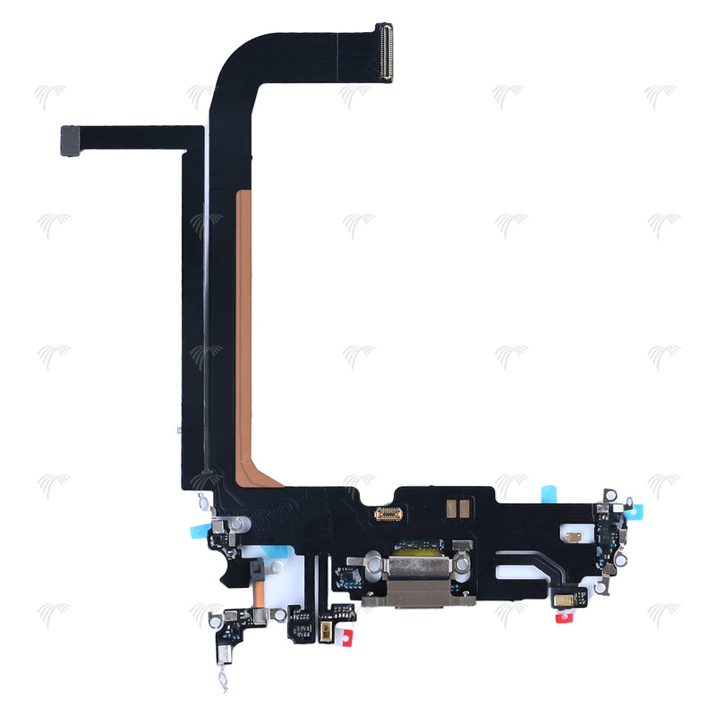 For Apple iPhone 13 Pro Max System Charging Flex Gold Compatible