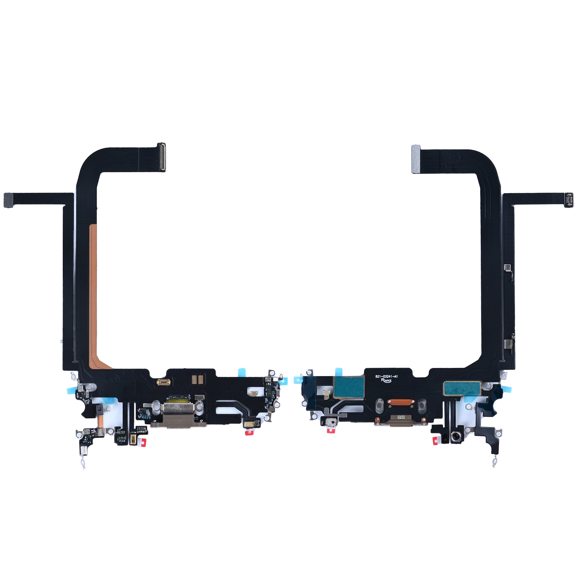 For Apple iPhone 13 Pro Max System Charging Flex Gold Compatible
