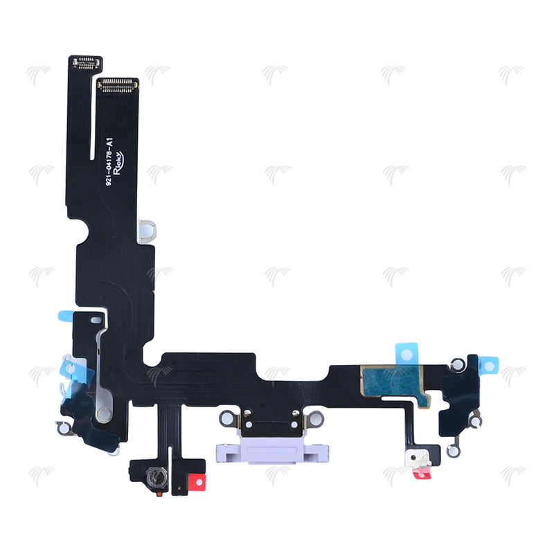 For Apple iPhone 14 Plus System Charging Flex Purple Compatible