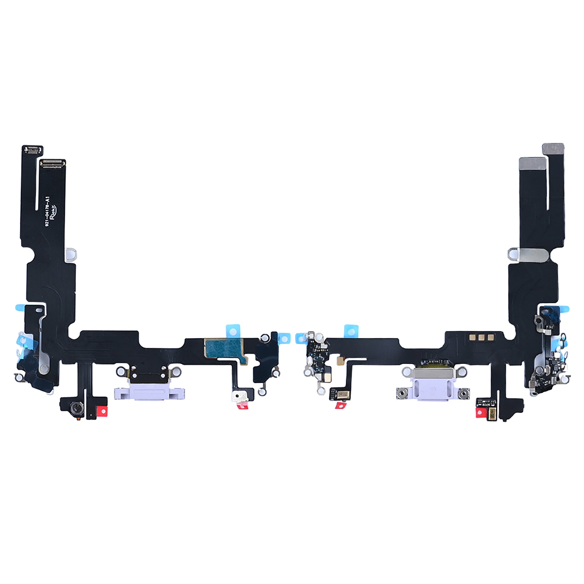 For Apple iPhone 14 Plus System Charging Flex Purple Compatible