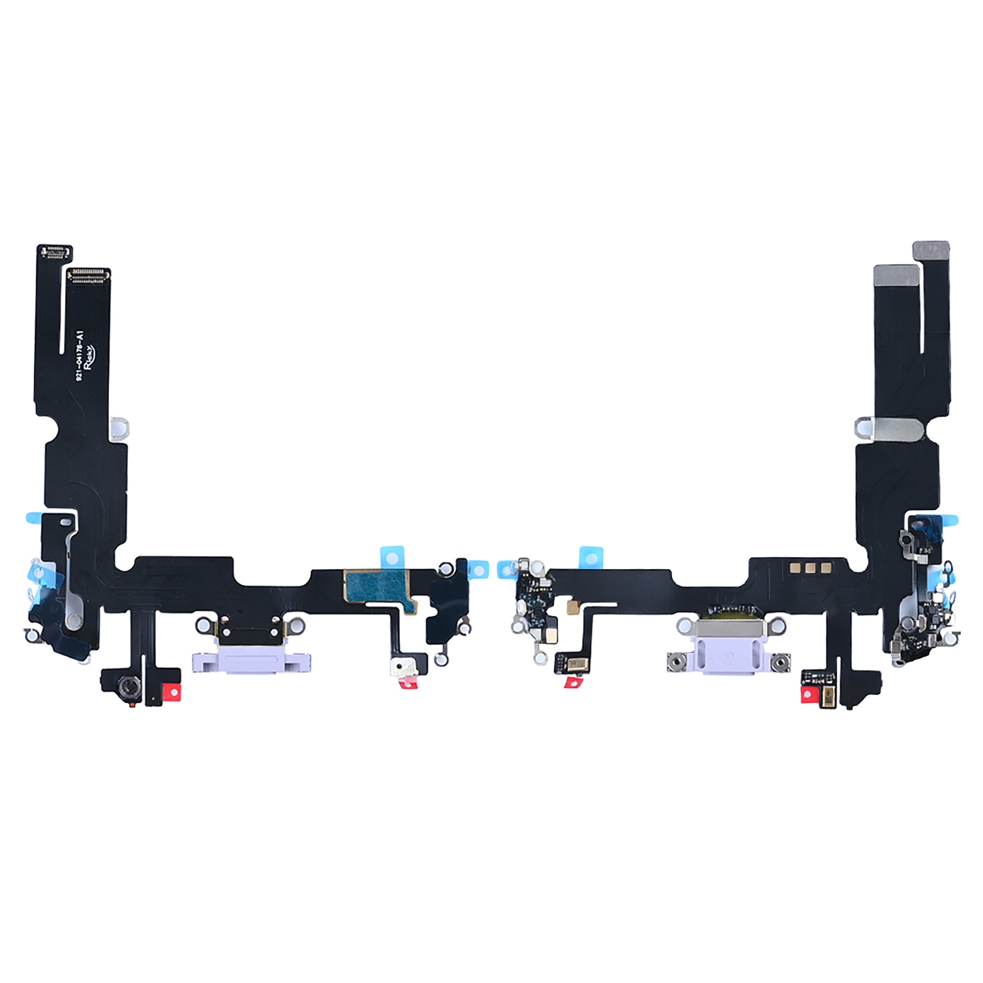For Apple iPhone 14 Plus System Charging Flex Purple Compatible