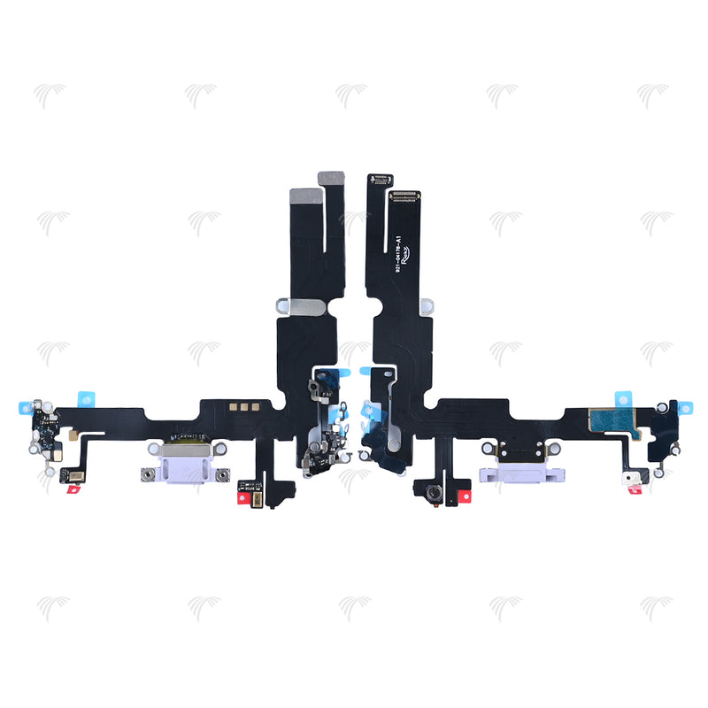 For Apple iPhone 14 Plus System Charging Flex Purple Compatible