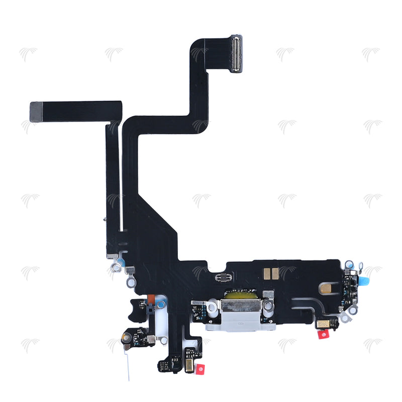 For iPhone 14 Pro System Charging Board Silver Compatible