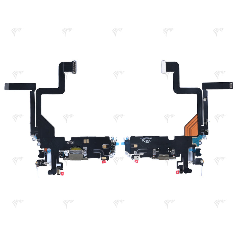 For Apple iPhone 14 Pro System Charging Flex Gold Compatible