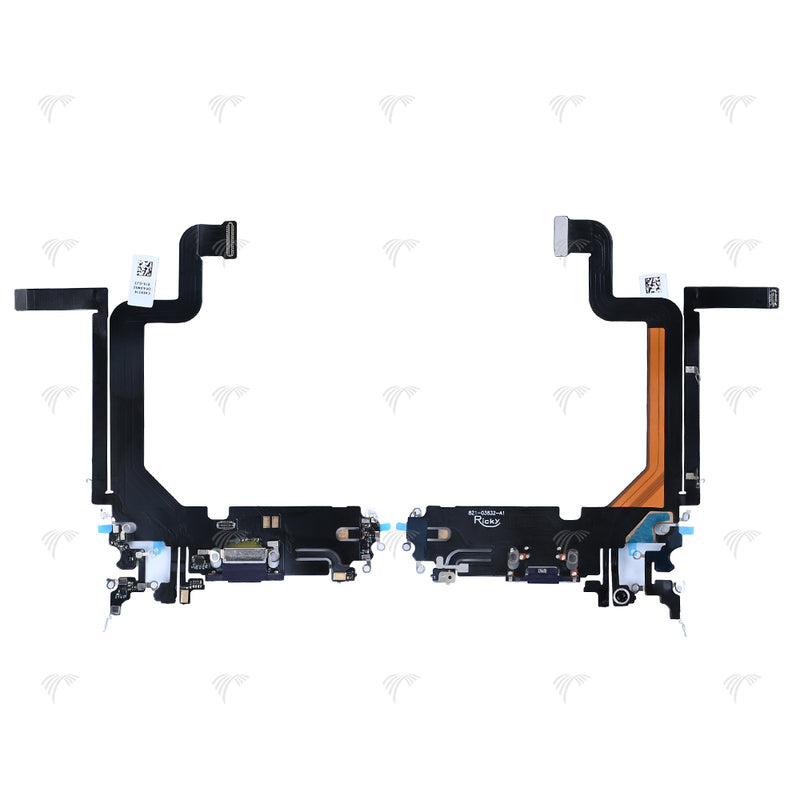 For Apple iPhone 14 Pro Max System Charging Flex Purple Compatible