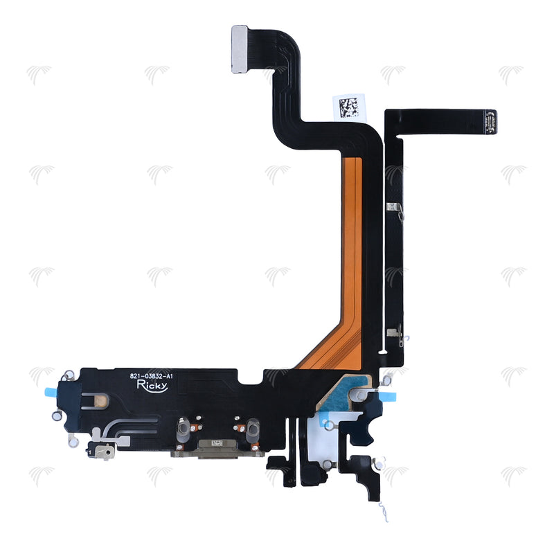 For iPhone 14 Pro Max System Charging Board Gold Compatible