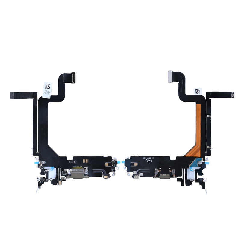 For Apple iPhone 14 Pro Max System Charging Flex Gold Compatible