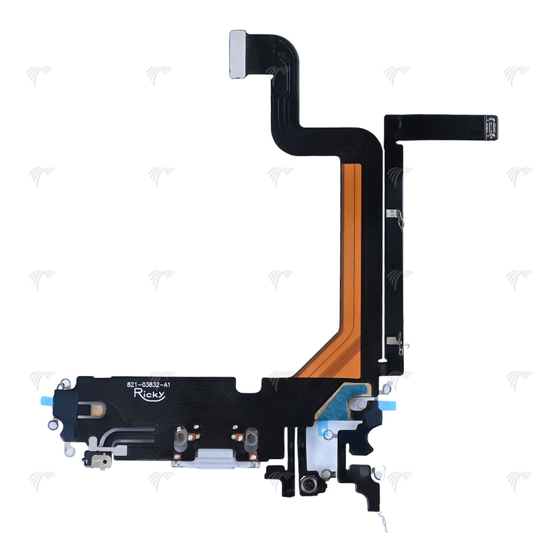 For iPhone 14 Pro Max System Charging Board Silver Compatible