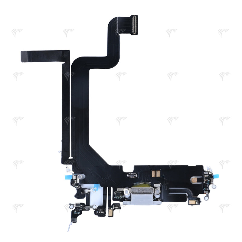 For Apple iPhone 14 Pro Max System Charging Flex Silver Compatible