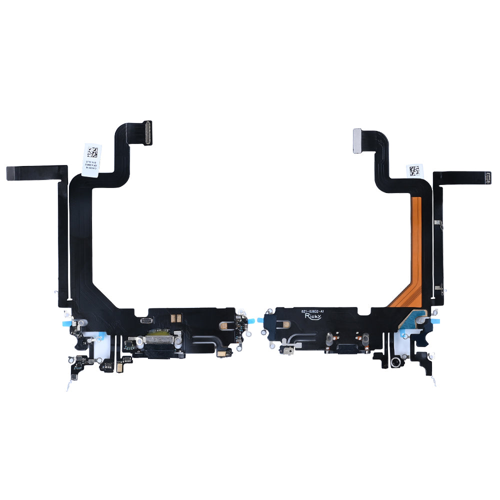 For Apple iPhone 15 System Charging Flex Black Compatible