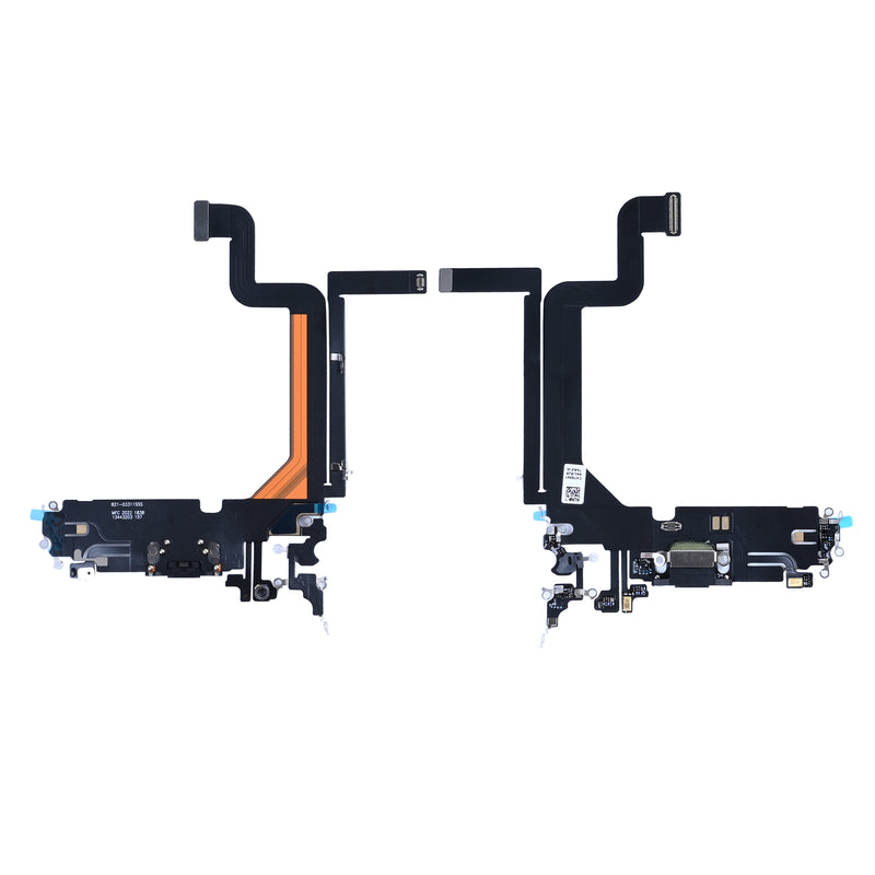 For Apple iPhone 14 Pro Max System Charging Flex Black Compatible