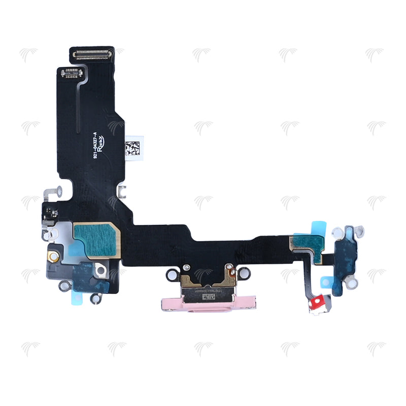 For iPhone 15 System Charging Board Pink Compatible
