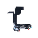 For Apple iPhone 15 Pro System Charging Flex White Titanium Compatible