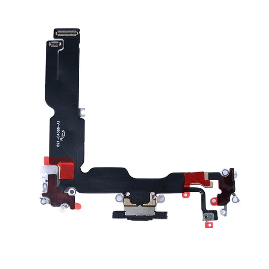 For Apple iPhone 15 Plus System Charging Flex Black Compatible