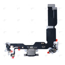 For Apple iPhone 15 Plus System Charging Flex Black Compatible