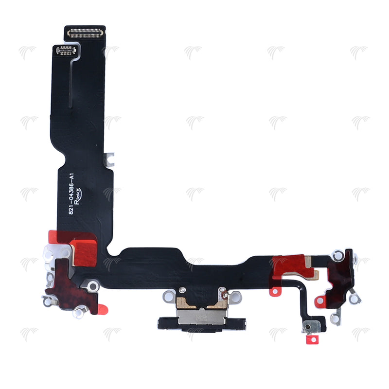 For iPhone 15 Plus System Charging Board Black Compatible