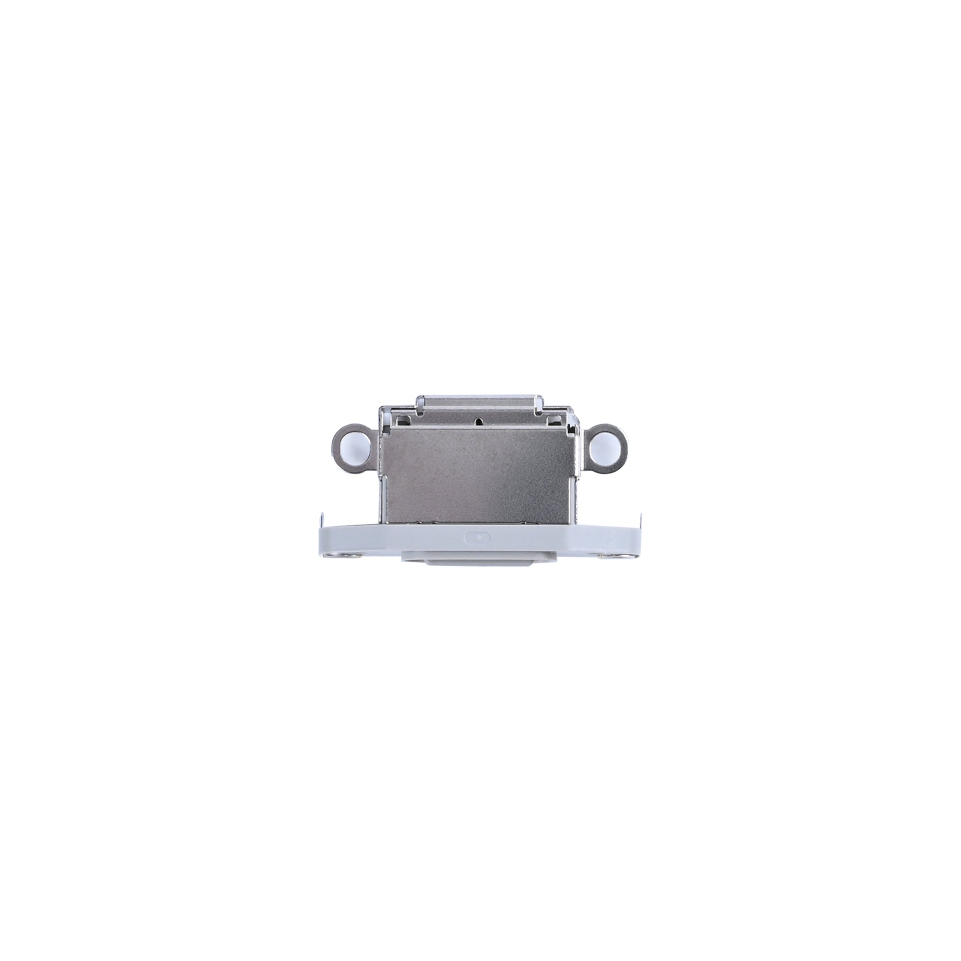For Apple iPhone 15 Pro, 15 Pro Max System Charging Port White Titanium Compatible (10pcs)