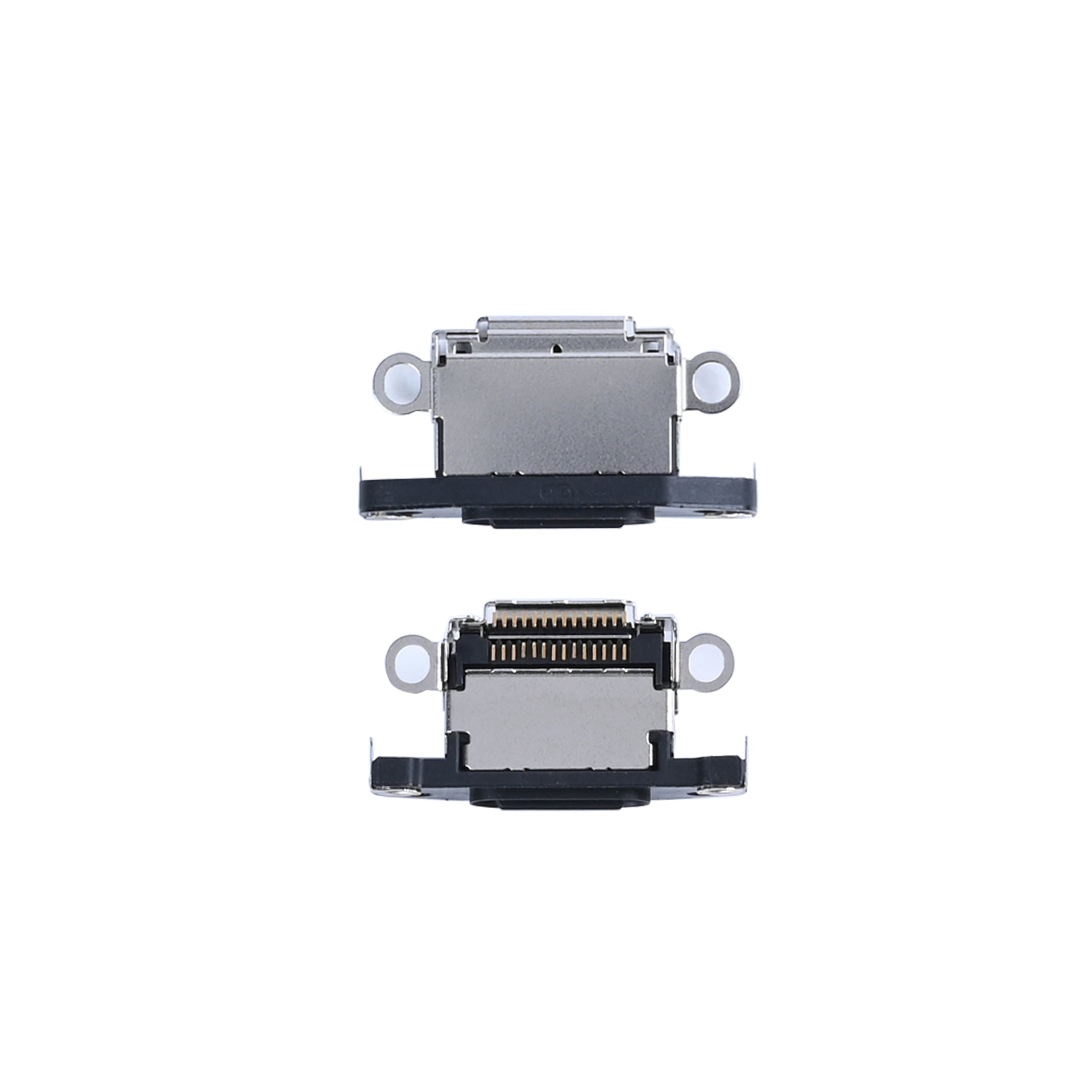 For Apple iPhone 15 Pro, 15 Pro Max System Charging Port Blue Titanium Compatible (10pcs)
