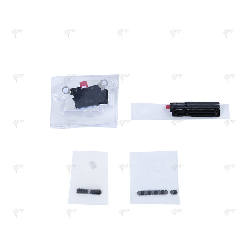 For iPhone 15 Pro Max Loudspeaker, Microphone Mesh Black Titanium Compatible (10pcs)