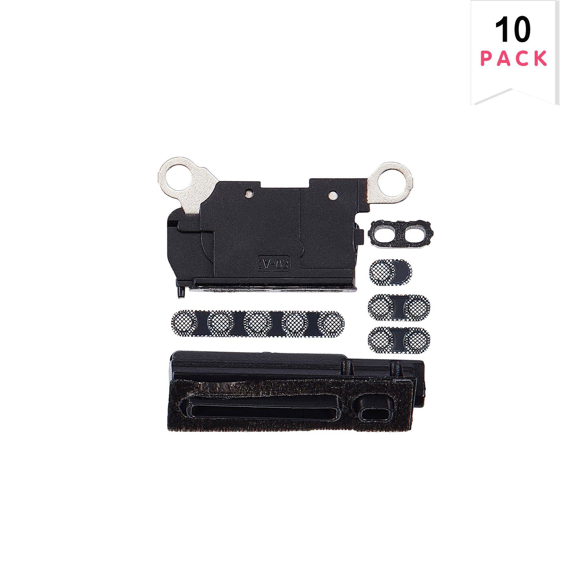 For Apple iPhone 15 Pro Max Loudspeaker And Microphone Mesh Natural Titanium Compatible (10pcs)