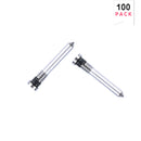 For iPhone 15 Pro, 15 Pro Max Bottom Screws White Titanium Compatible (100-Pack)