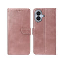 Rixus Bookcase For iPhone 17 Pink