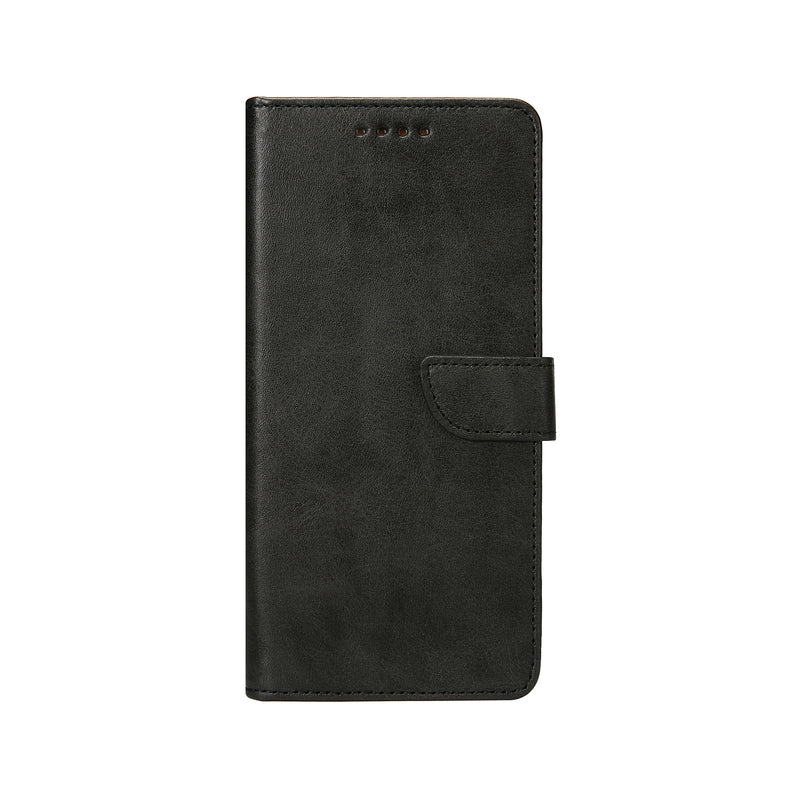 Rixus Bookcase For iPhone 17 Black