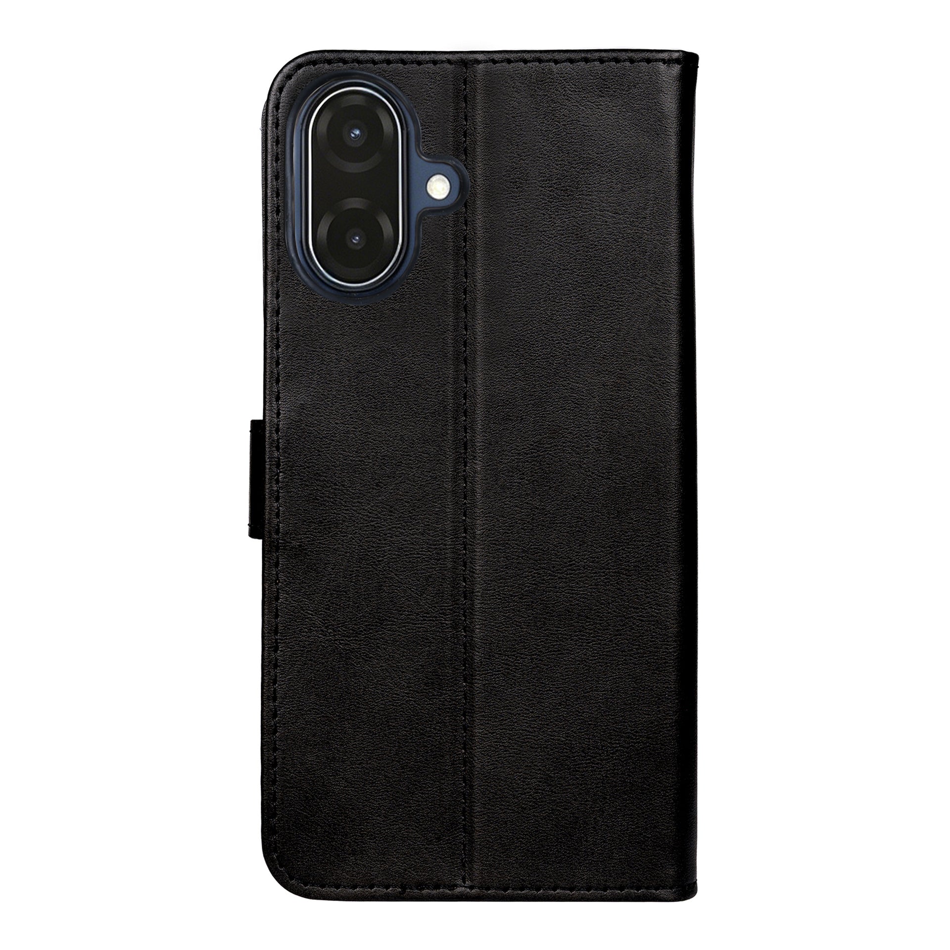 Rixus Bookcase For Samsung Galaxy A07, A08 Black