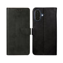 Rixus Bookcase For Samsung Galaxy A07 Black