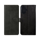 Rixus Bookcase For Samsung Galaxy A07 Black